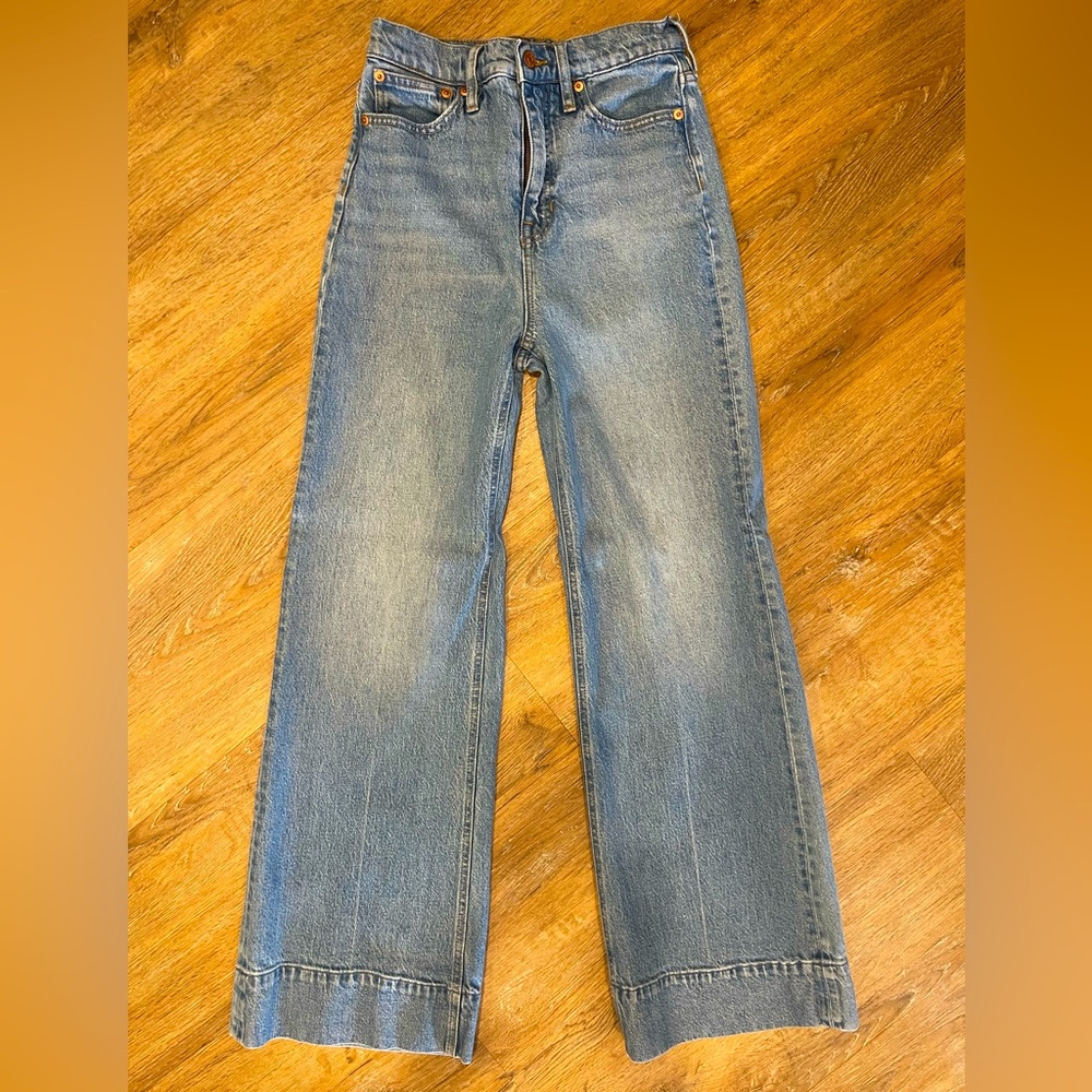 J. Crew Wide Leg Trouser Size 27